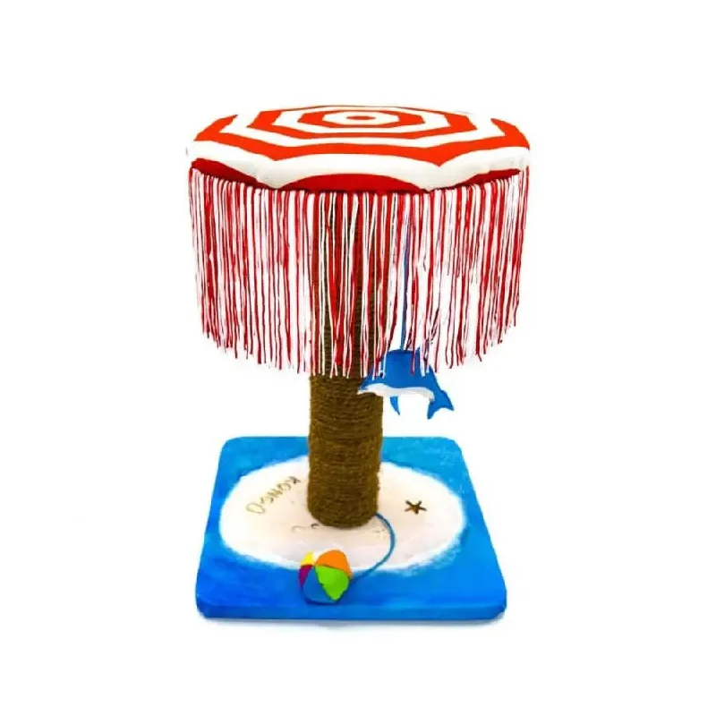  -Splash-proof food bowl AND Anti-choking slow food bowlKONG Play Spaces CATbana Cat Toys