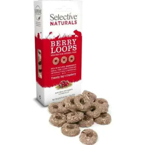 - Elderly dog ​​joint care mattressSupreme Pet Foods Selective Naturals Berry Loops Guinea Pigs Treats