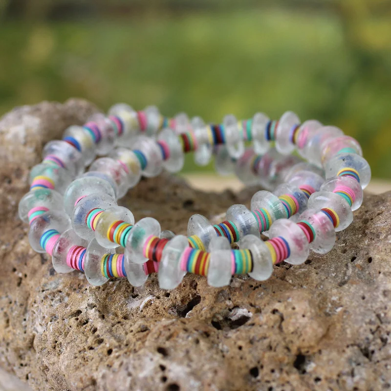 - Automatic induction pet water dispenserOdo Akoma Hand Made Recycled Glass Stretch Bracelets (Pair) - Automatic induction pet water dispenserOdo Akoma Hand Made Recycled Glass Stretch Bracelets (Pair)