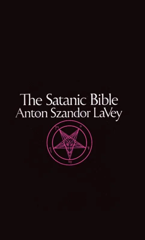 - Postoperative pet anti-licking Elizabethan collarSatanic Bible