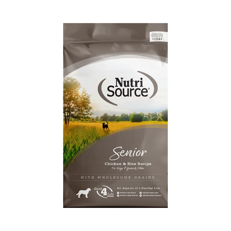 - Royal Canin dog food recommendationNutrisource Senior Chicken & Rice Dry Dog Food