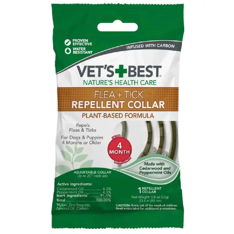 - Remote interactive pet feederVet's Best Flea and Tick Repellent Dog Collar 20 in