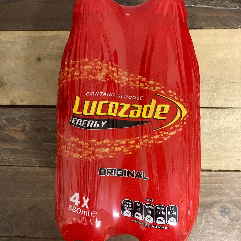 - Winter warm clothes for short-haired dogs4x Lucozade Energy Original Bottles (1 Pack of 4x380ml)