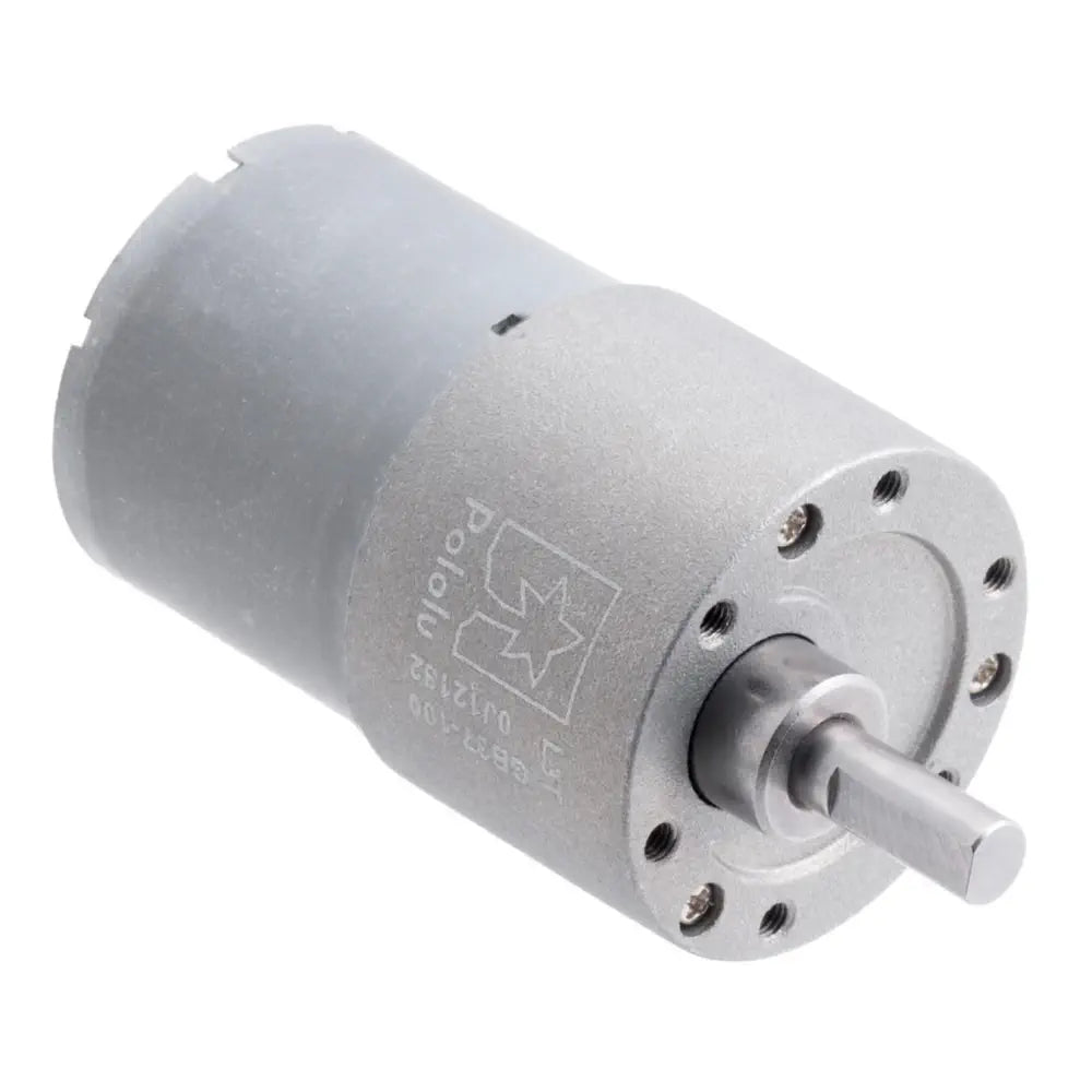 - Remote interactive pet feederPololu 100:1 Metal Gearmotor 37Dx57L mm 12V (Helical Pinion) - Remote interactive pet feederPololu 100:1 Metal Gearmotor 37Dx57L mm 12V (Helical Pinion)