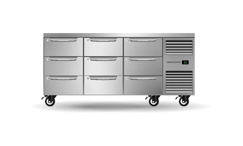 - Winter dog thick down jacketSkope ProSpec Nine Drawer Three Bay Underbench GN 1/1 Right Hand Fridge - Winter dog thick down jacketSkope ProSpec Nine Drawer Three Bay Underbench GN 1/1 Right Hand Fridge