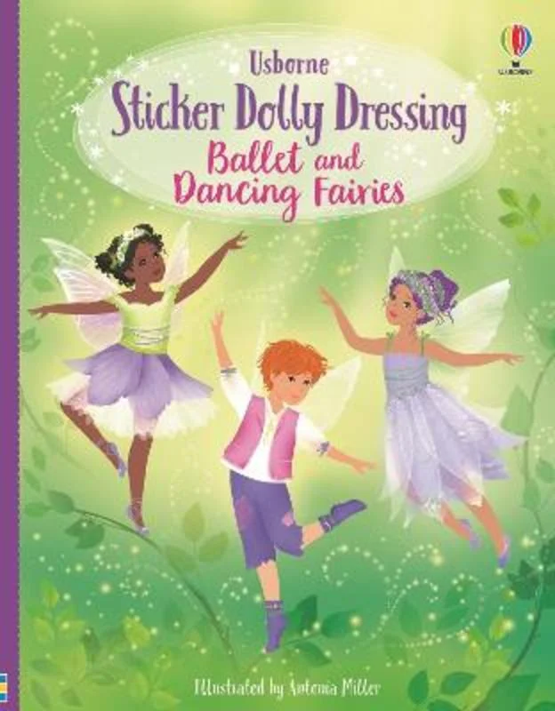- Winter dog thick down jacketSticker Dolly Dressing Ballet and Dancing Fairies
