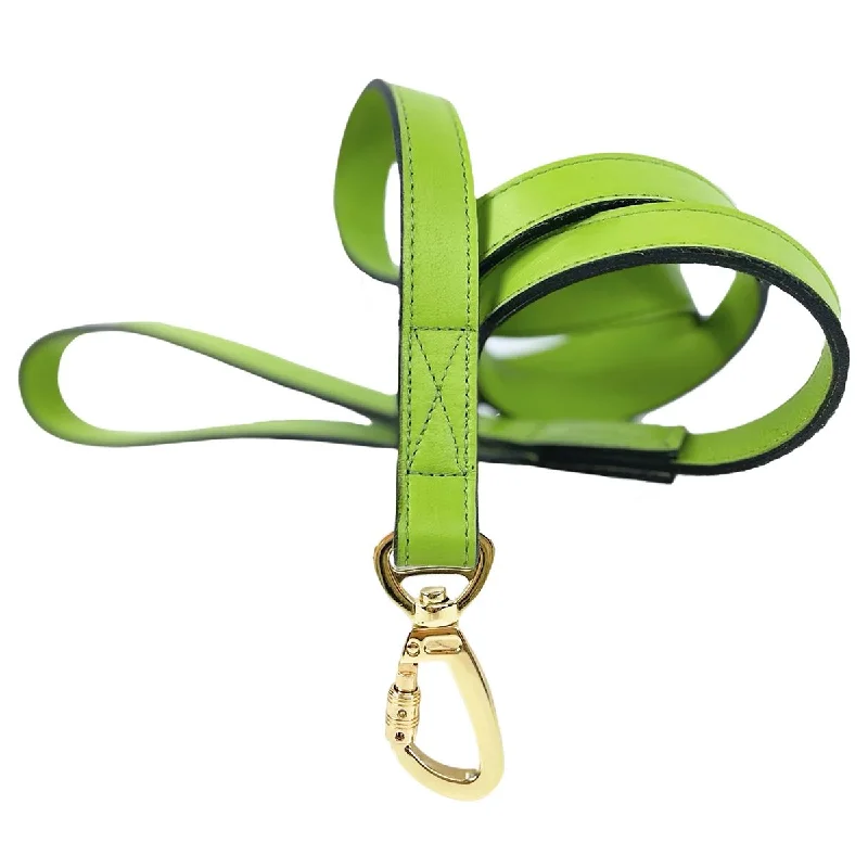 Pet accessoriesImperial Collection Dog Leash Lime Green/Peridot/Gold