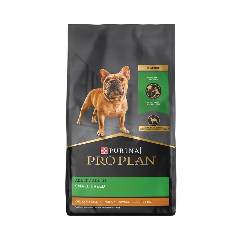 - Food for small dogsPro Plan Chicken & Rice Adult Small Breed Dry Dog Food