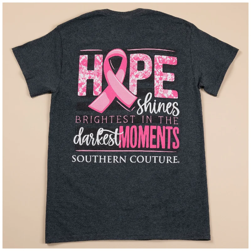 - Air box TSA certified check-inHope Shines Pink Ribbon T-Shirt