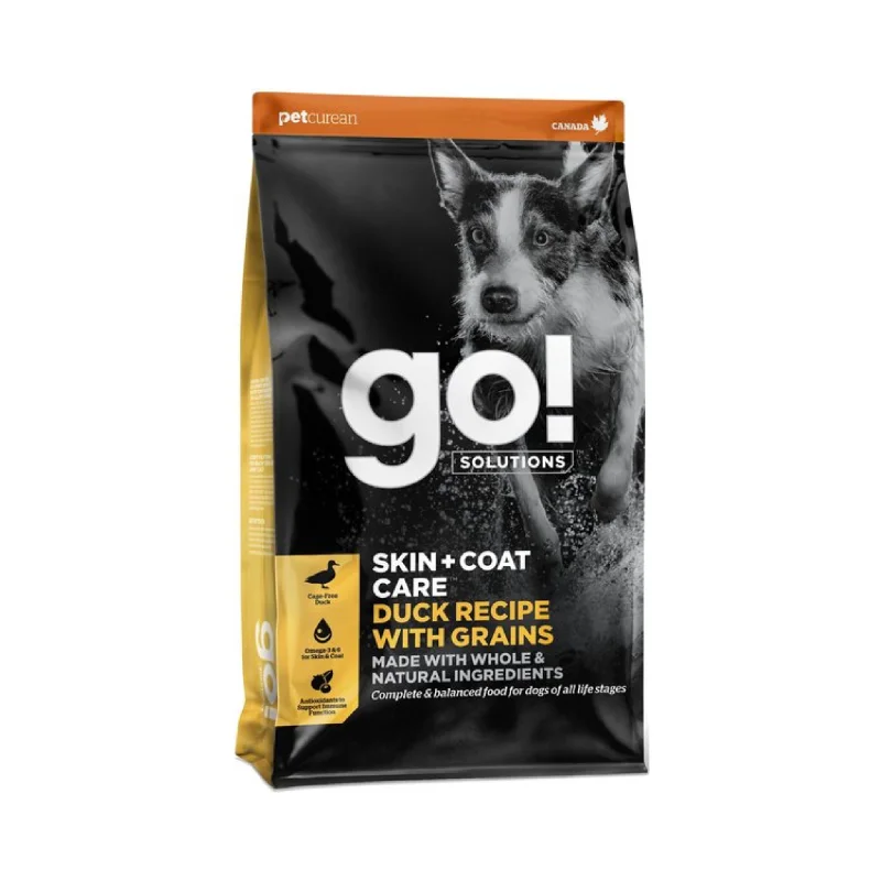 - Dog food helps the digestive systemPetcurean Go! Skin & Coat Care Duck With Grain Dry Dog Food - Dog food helps the digestive systemPetcurean Go! Skin & Coat Care Duck With Grain Dry Dog Food