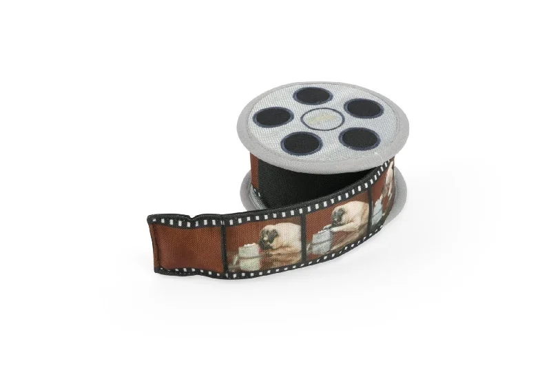 - Organic cotton dog bibsP.L.A.Y Hollywoof Movie Reel Dog Toy
