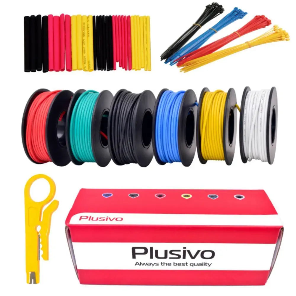 - Solid wood cat climbing frame customizedPlusivo 22AWG Stranded Silicone Wire Kit - 6 Colors (7m each) - Solid wood cat climbing frame customizedPlusivo 22AWG Stranded Silicone Wire Kit - 6 Colors (7m each)