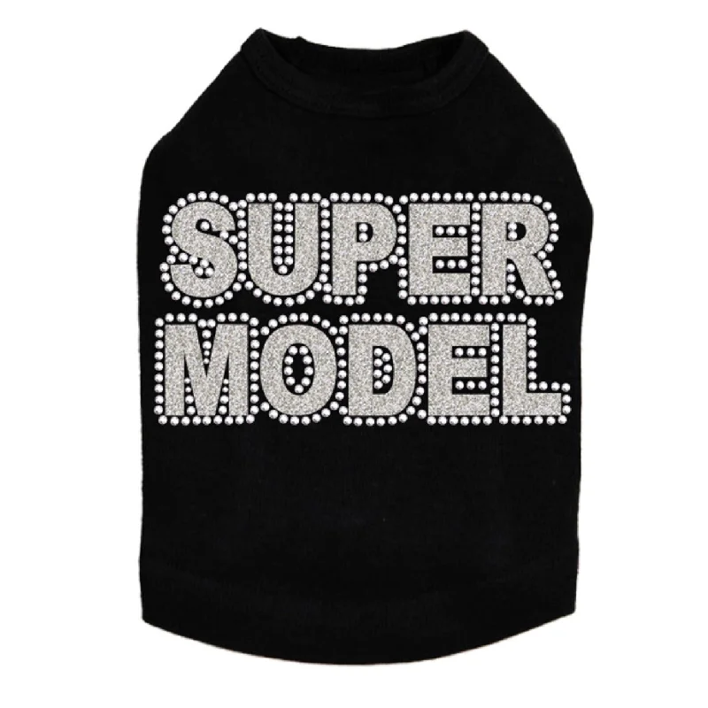 Pet birthday party clothesSuper Model Dog Tank Many Colors