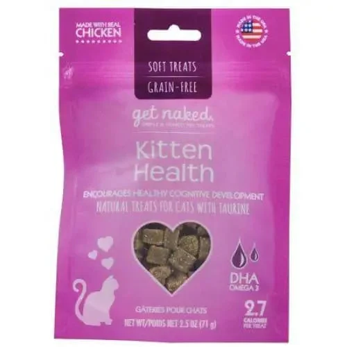 ---Get Naked Kitten Health Soft Natural Cat Treats