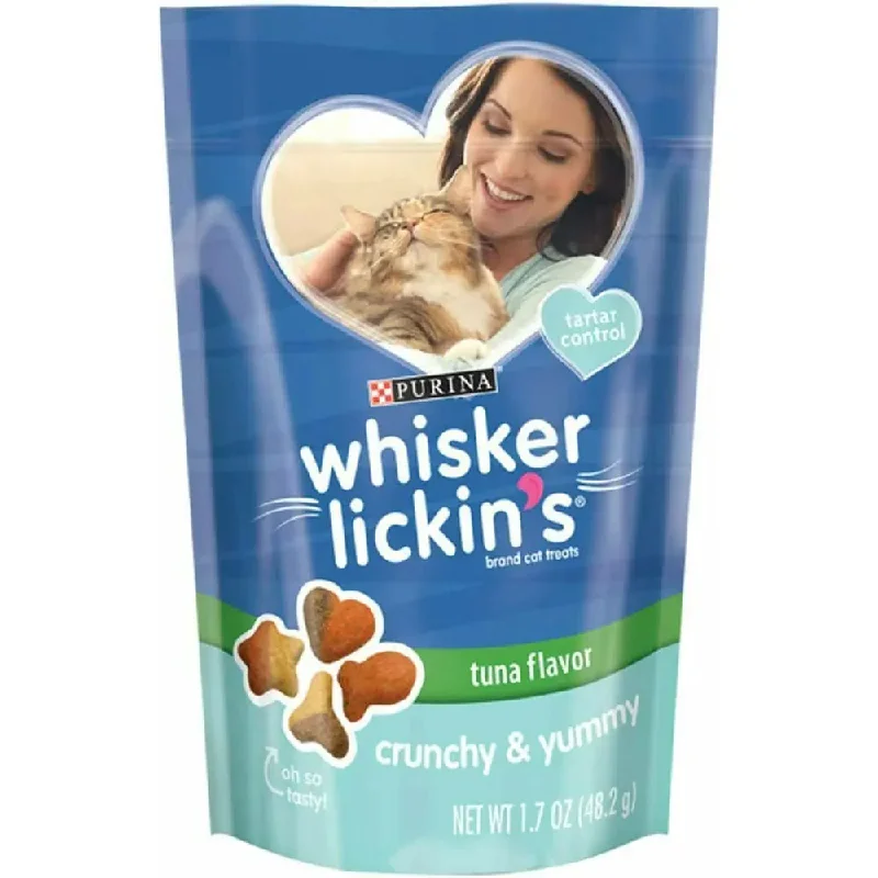 - Air box TSA certified check-inPurina Whisker Lickin's Crunch Lovers Tuna Flavored Cat Treats