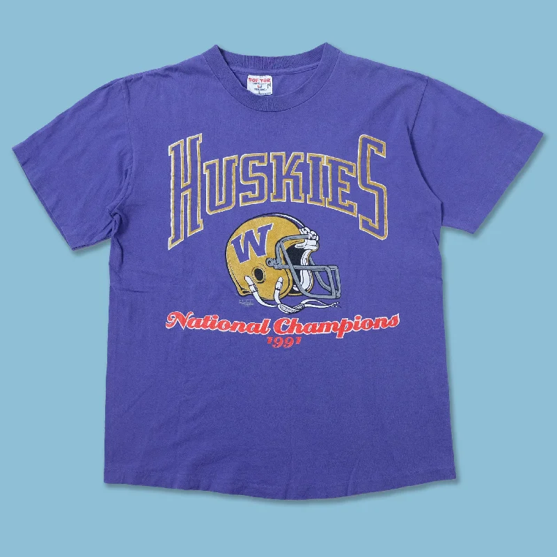 - Winter dog thick down jacketVintage 1991 Huskies T-Shirt Medium