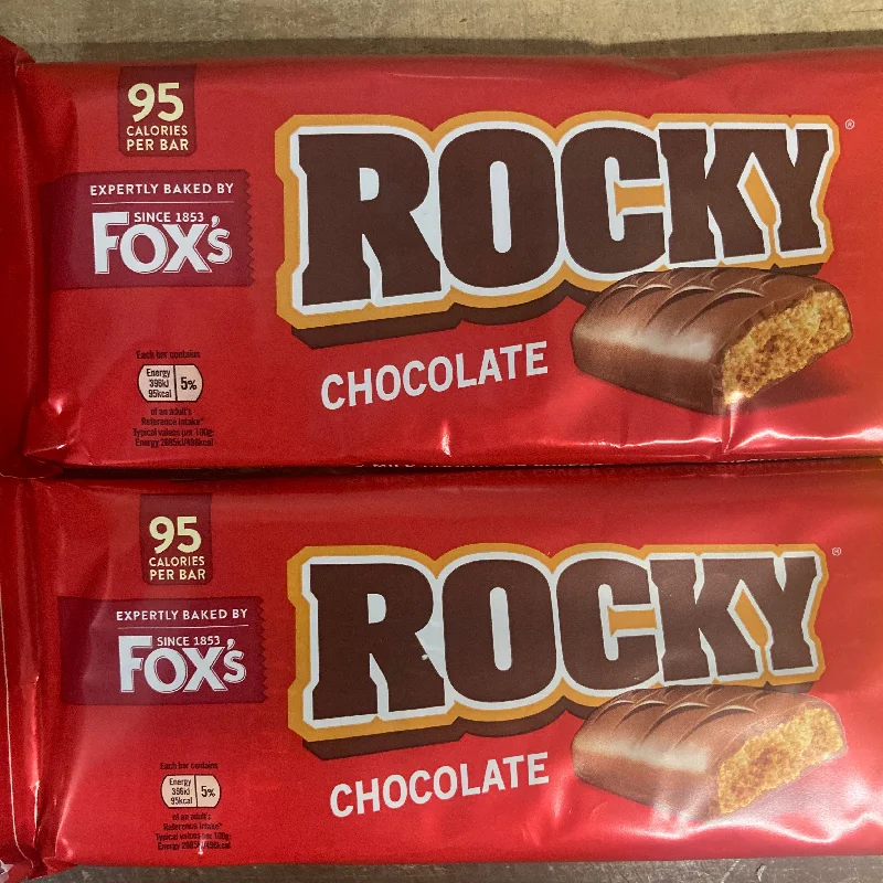 Pet Products21x Fox's Rocky Milk Chocolate Biscuit Bars (3 Packs of 7x19g)