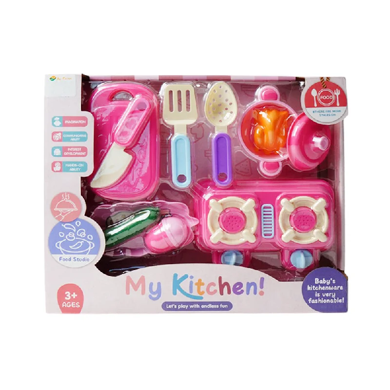 - Degradable pet feces bag8204-2 KITCHEN SET PINK