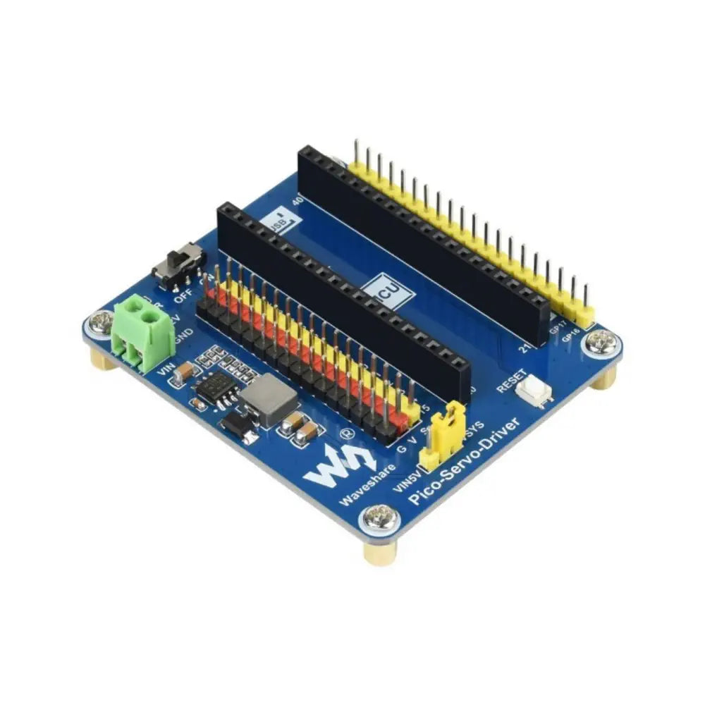 -Anti-slip claw protection raincoat FOR dogsWaveshare Servo Driver Module for RPi Pico, 16CH, 16-bit Resolution -Anti-slip claw protection raincoat FOR dogsWaveshare Servo Driver Module for RPi Pico, 16CH, 16-bit Resolution