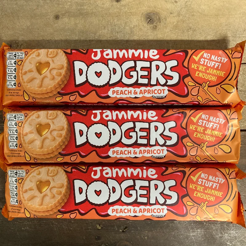 - Pet vitamin complex nutrition tablets4x Jammie Dodgers Peach & Apricot Flavour Biscuits Packs (4x140g) - Pet vitamin complex nutrition tablets4x Jammie Dodgers Peach & Apricot Flavour Biscuits Packs (4x140g)