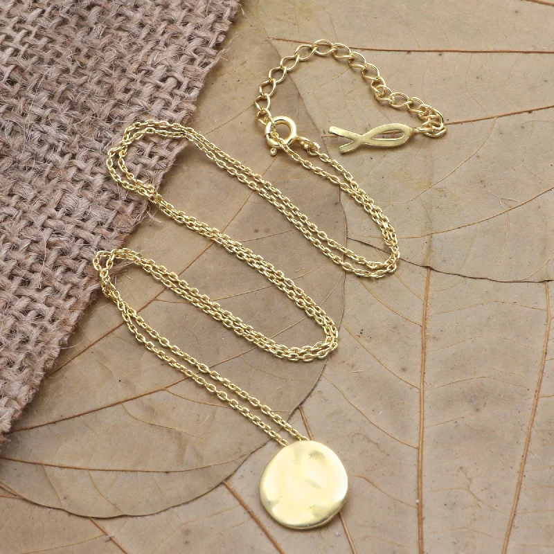 - Pet monitor with cameraMeditation Coin Gold-Plated Sterling Silver Round Pendant Necklace - Pet monitor with cameraMeditation Coin Gold-Plated Sterling Silver Round Pendant Necklace