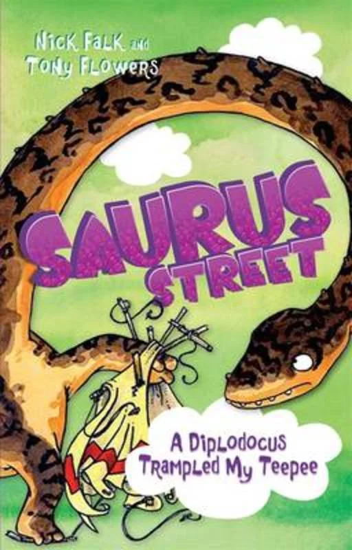  -Anti-scratch sofa protective coverSaurus Street 6: A Diplodocus Trampled My Teepee