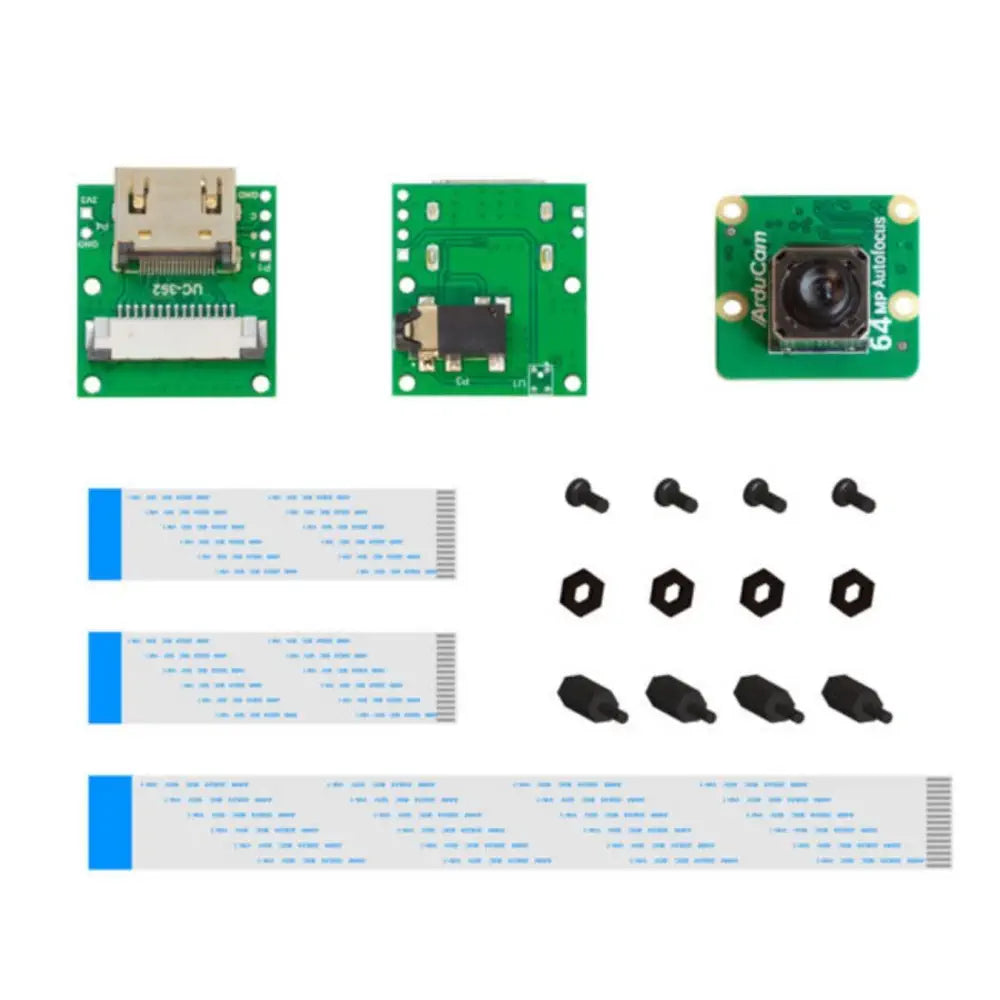 - ​​Pet toys under    yuanArduCam 64MP Camera & CSI-to-HDMI Adapter Set