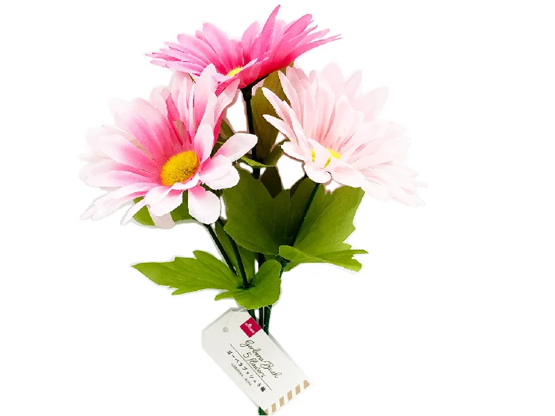 - Hamster silent running wheel to prevent chewingGerbera Bush - 5 flowers - Pink -