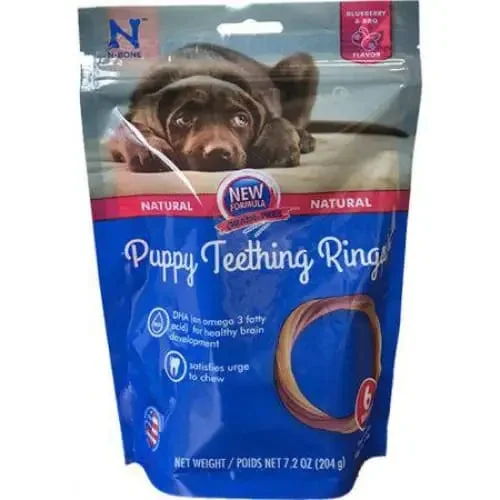 - Solid wood cat climbing frame customizedN-Bone Puppy Teething Rings Blueberry Flavor
