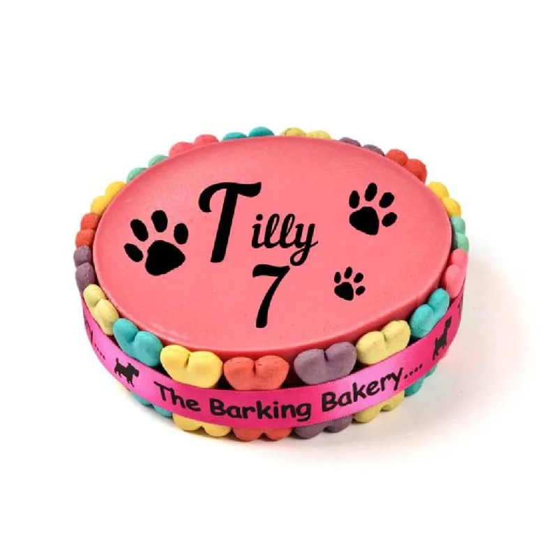 - Automatic temperature adjustment cat bedBarking Bakery Hand Written Pink Pawty Cake For Dogs - Automatic temperature adjustment cat bedBarking Bakery Hand Written Pink Pawty Cake For Dogs