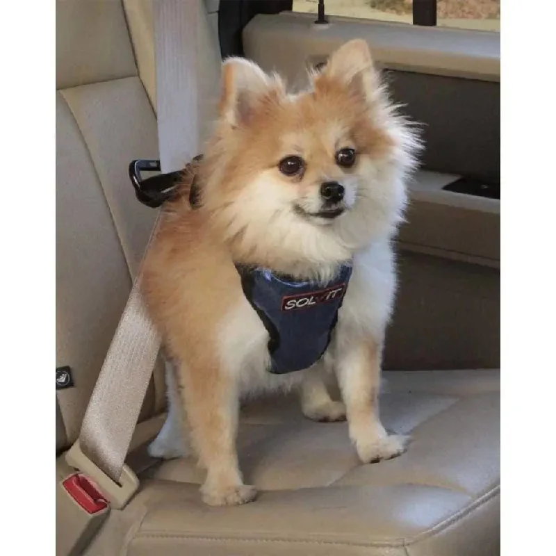 - Automatic induction pet water dispenserSolvit Products Deluxe Vehicle Safety Dog Harness Black, Blue Small