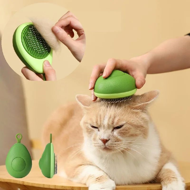 - Rabbit grass rack to prevent waste food boxCreative Cat Grooming Comb Portable Massage Brush One-Button Remove Floating Hair Scraper Cats Dogs Pet Self Cleaning Tool Accessories - Rabbit grass rack to prevent waste food boxCreative Cat Grooming Comb Portable Massage Brush One-Button Remove Floating Hair Scraper Cats Dogs Pet Self Cleaning Tool Accessories