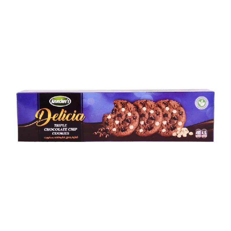 - Automatic temperature adjustment cat bedKRUNCHEES DELICIA TRIPLE CHOCOLATE CHIP 100 GM