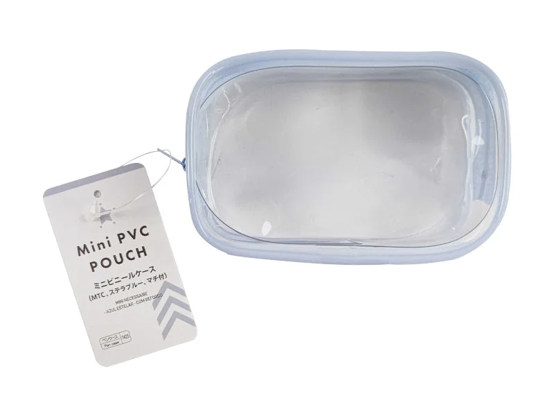 - Winter dog thick down jacketMini PVC pouch-MTC Stella blue with gusset -