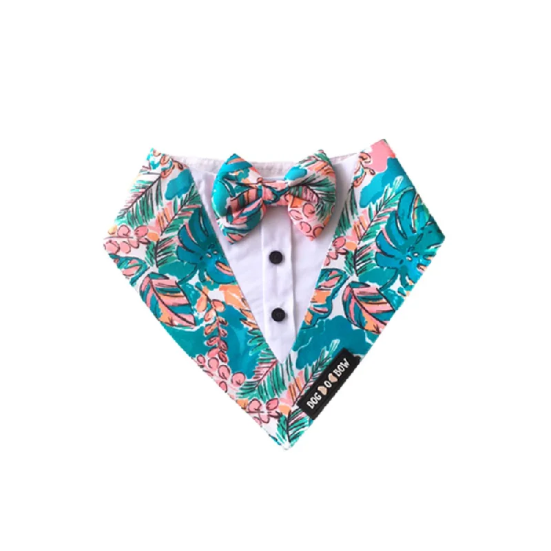 - Pet water dispenser UV sterilization versionDogobow Tropicana Print Tuxedo Bandana for Dogs (Blue) - Pet water dispenser UV sterilization versionDogobow Tropicana Print Tuxedo Bandana for Dogs (Blue)