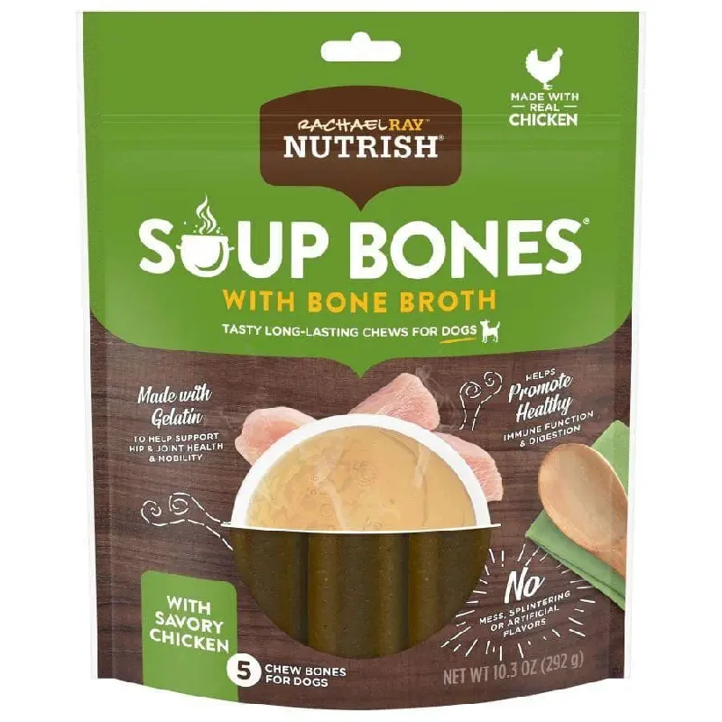 - Summer pet ice matRachael Ray NUTRISH Soup Bones Chicken Dog Treat 12.6 oz