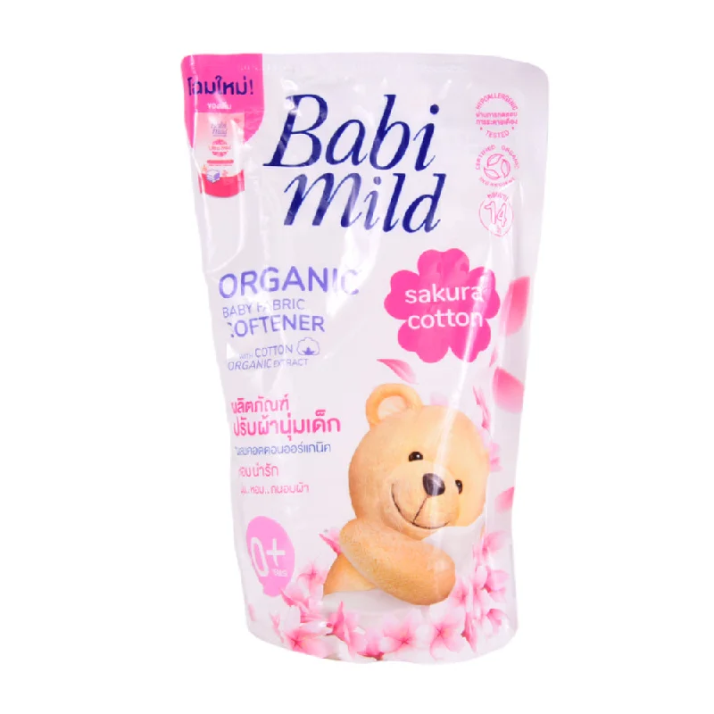 ---BABI MILD FABRIC SOFTENER ORGANIC SAKURA COTTON 570 ML