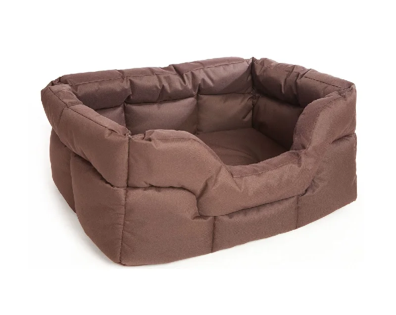 - Dog anti-slip matBrown Country Heavy Duty Waterproof Rectangular Drop Front Dog Beds by P&L