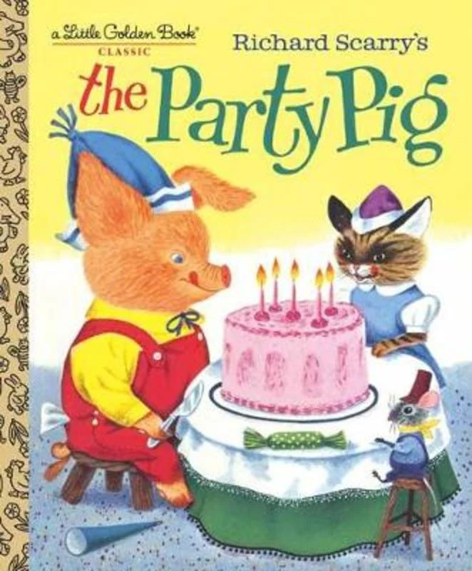 - Dog disposable foam shower gelRichard Scarry's The Party Pig
