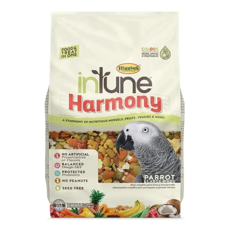- Pet stroller can be taken on the planeHiggins inTune Harmony Parrot Food 3 Lbs