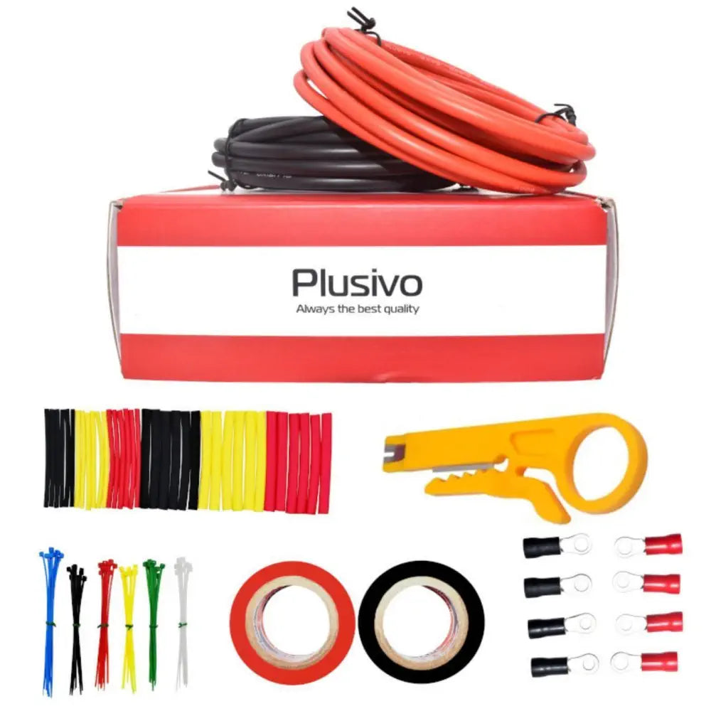 - Postoperative pet anti-licking Elizabethan collarPlusivo 12AWG Hook Up Wire Kit - 2 Colors (3m each)