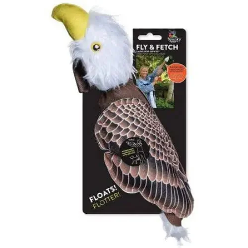 - Deodorizing cat litter tofu litterSpunky Pup Fly and Fetch Eagle Dog Toy