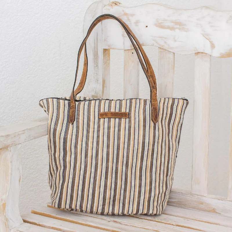 - Rabbit grass rack to prevent waste food boxModern Cafe Cream and Brown Striped Hand Woven Cotton Tote Bag - Rabbit grass rack to prevent waste food boxModern Cafe Cream and Brown Striped Hand Woven Cotton Tote Bag
