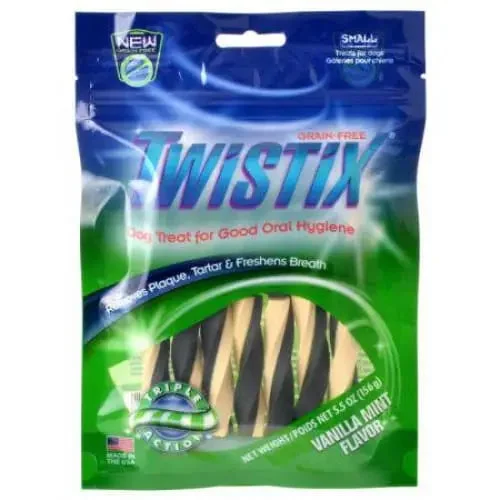 - Summer pet ice matTwistix Grain Free Vanilla Mint Flavor Dog Treats