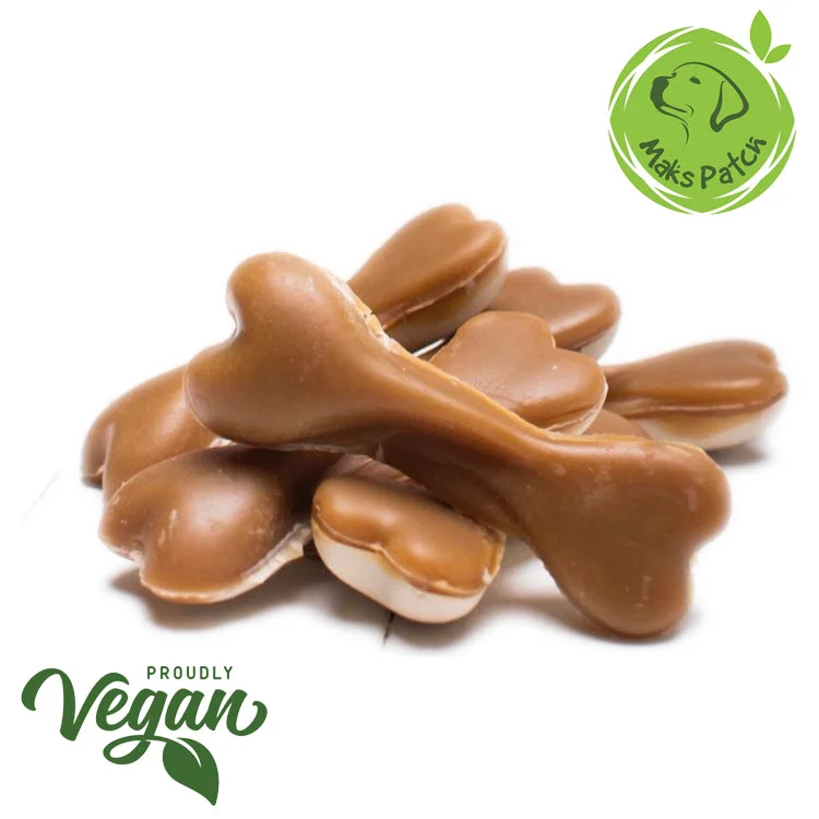 - Summer pet ice matVegan Dog Chews - Maks Patch Peanut Butter Dual Bones.
