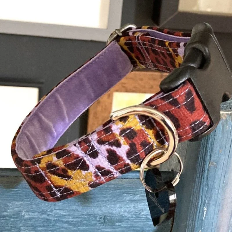 - Summer pet ice matMarlene Funky Leopard Print Dog Collar