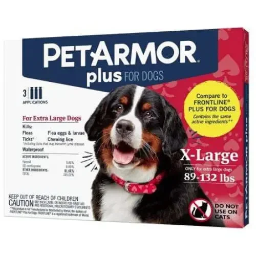 -Explosion-proof leash FOR LARGE dogsPetArmor Plus Flea and Tick Treatment for X-Large Dogs (89-132 Pounds) -Explosion-proof leash FOR LARGE dogsPetArmor Plus Flea and Tick Treatment for X-Large Dogs (89-132 Pounds)
