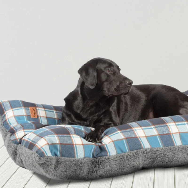 - Parrot climbing and standing wooden frameFatFace Fleece Check Deep Duvet Dog Bed by Danish Design - Parrot climbing and standing wooden frameFatFace Fleece Check Deep Duvet Dog Bed by Danish Design