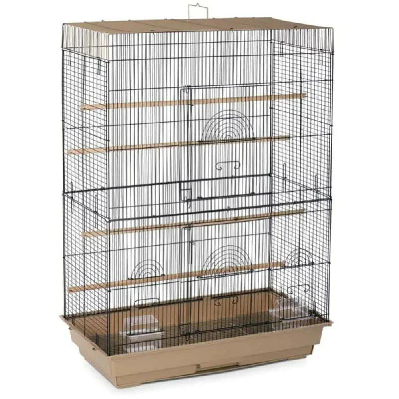 - Rabbit grass rack to prevent waste food boxPrevue Pet Products 42614 Pre-Packed Flight Bird Cage White/Blue, Black/Brown 2ea/2 pk
