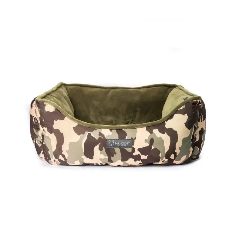 - Foldable and portable cat bagCamu Reversible Cuddler Pet Cat Dog Bed Green
